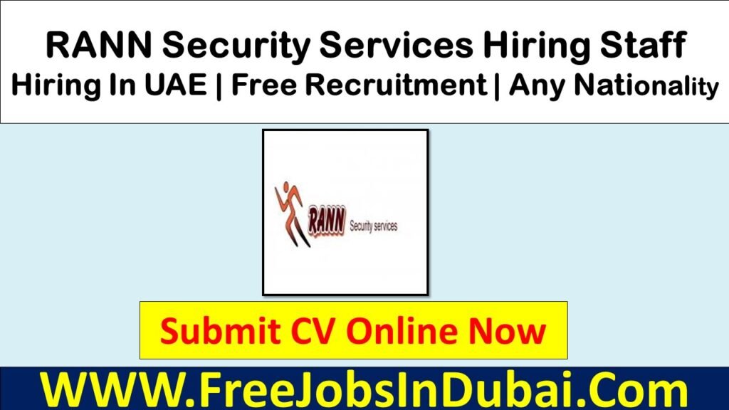 RANN Security Services Careers UAE Jobs Vacancies