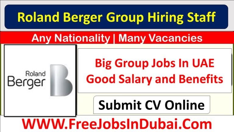 Roland Berger Careers Jobs In Dubai JobsInDubai   Roland Berger Careers 768x432 