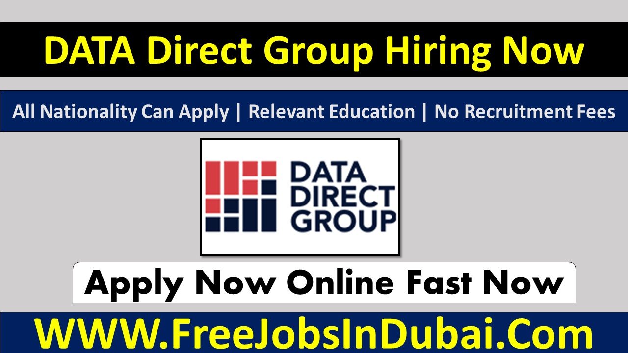 data direct group careers Jobs In Dubai