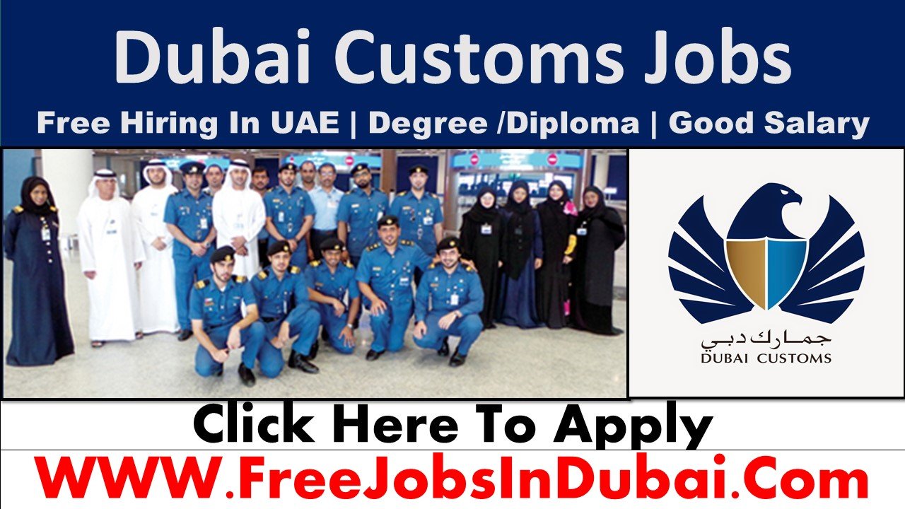 dubai customs career Jobs