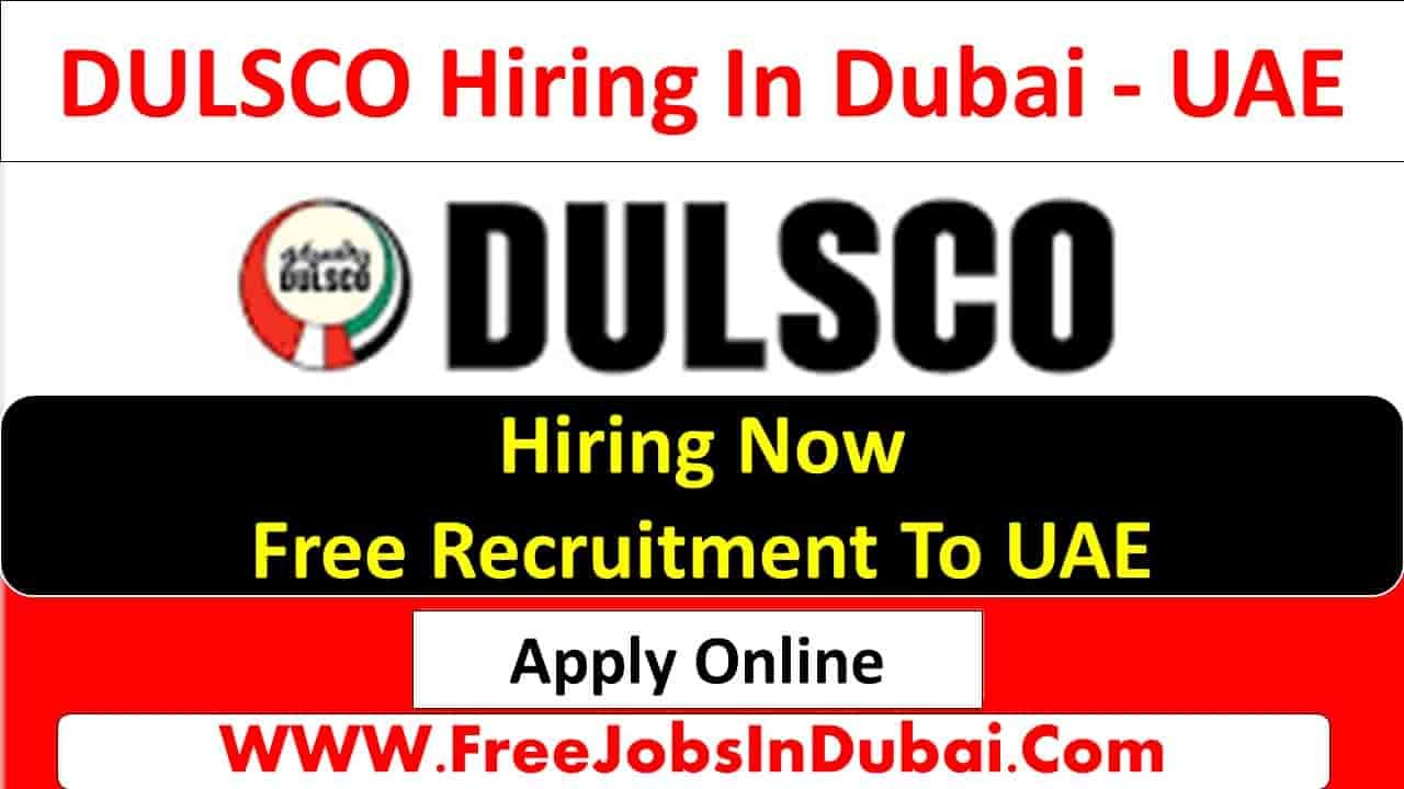 Dulsco Group Jobs In Dubai