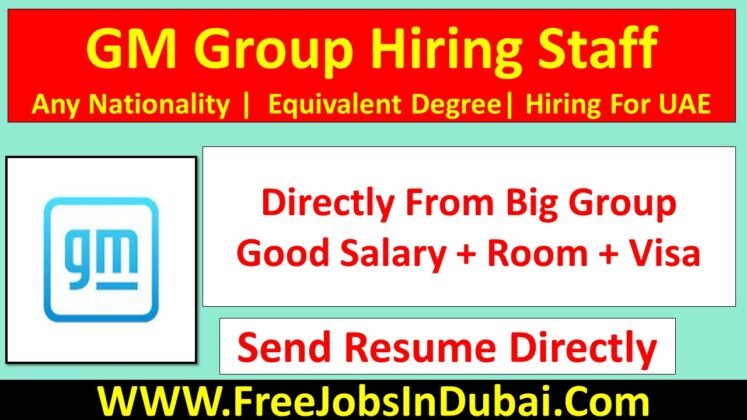 General Motors - GM Careers Jobs Opportunities In UAE