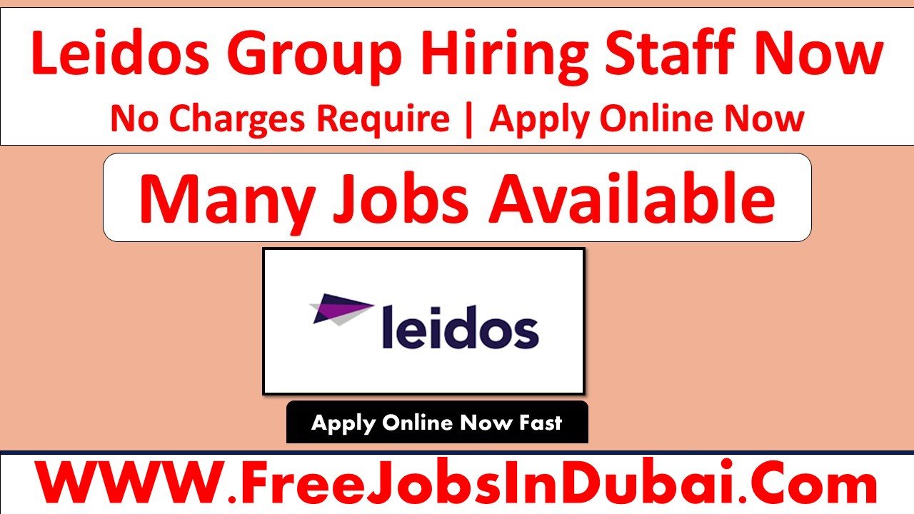 leidos careers Dubai Jobs