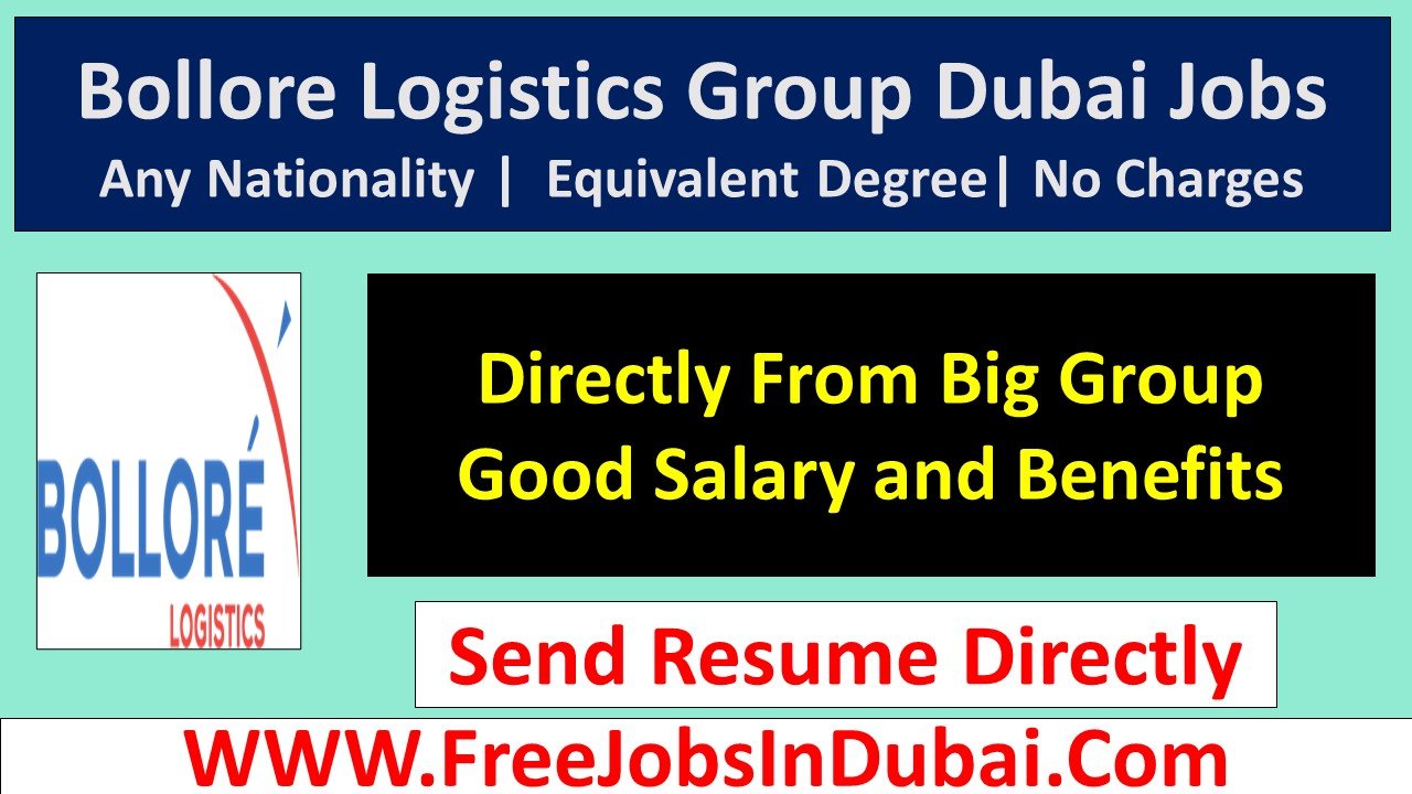 bollore logistics careers UAE Jobs