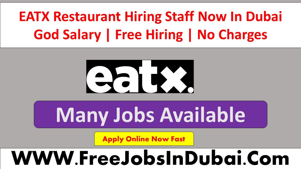 eatx dubai careers Jobs