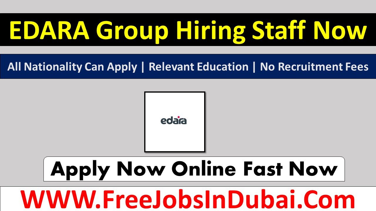 edara careers Dubai Jobs