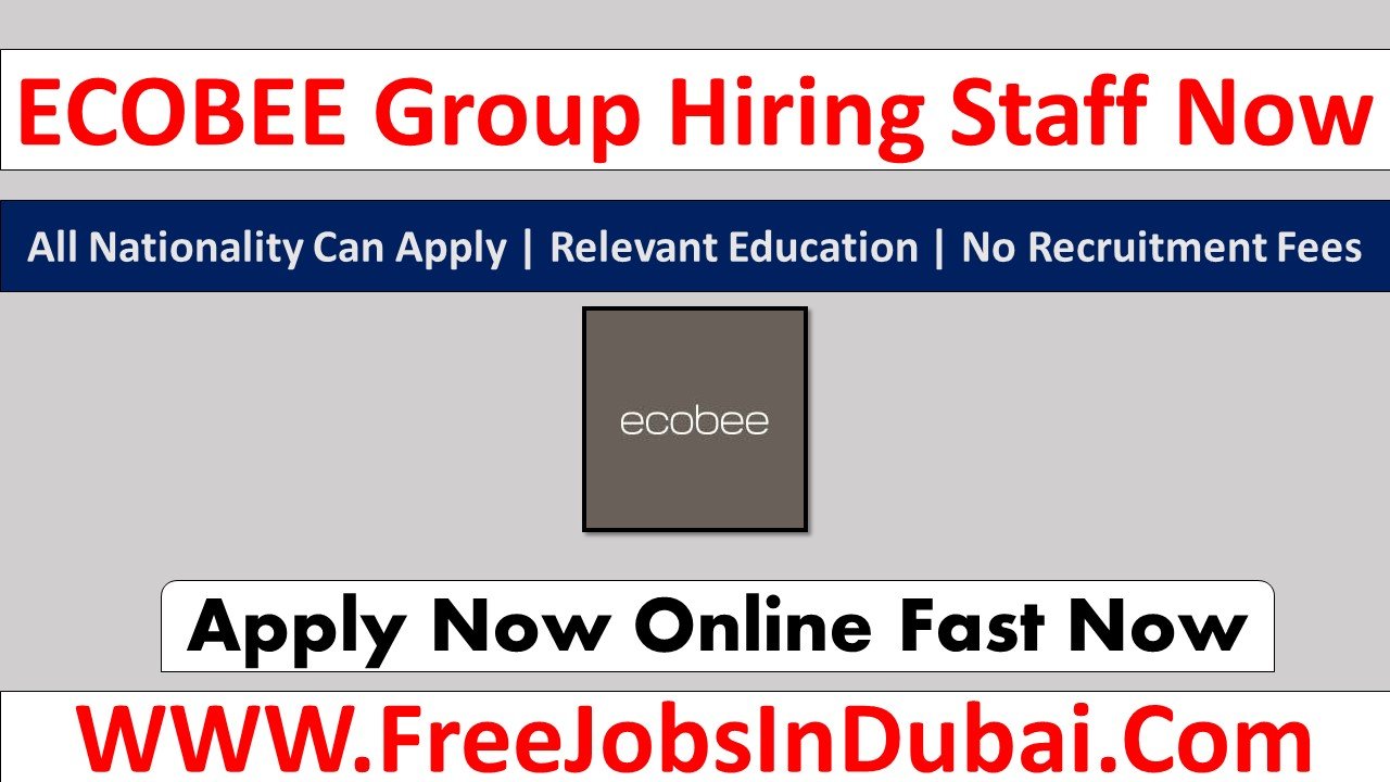 ecobee careers Dubai Jobs
