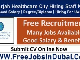 sharjah healthcare city careers, sharjah healthcare city UAE careers, sharjah healthcare city Sharjah careers