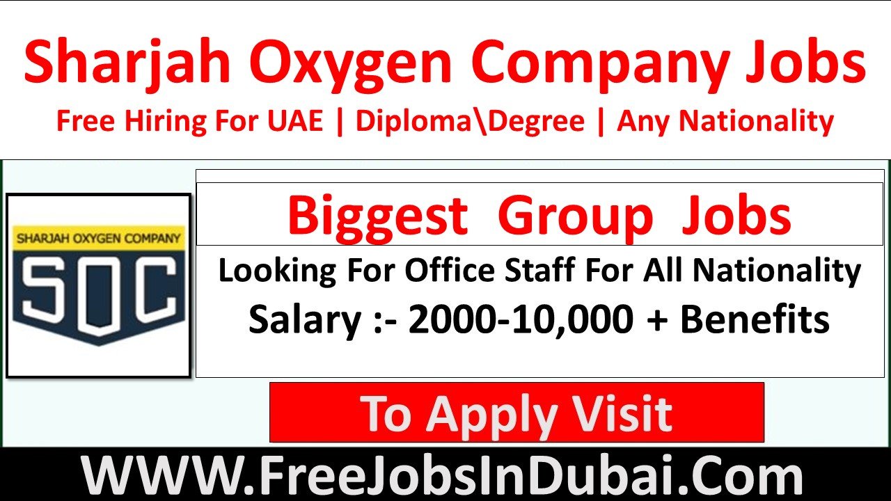 sharjah oxygen company careers Jobs