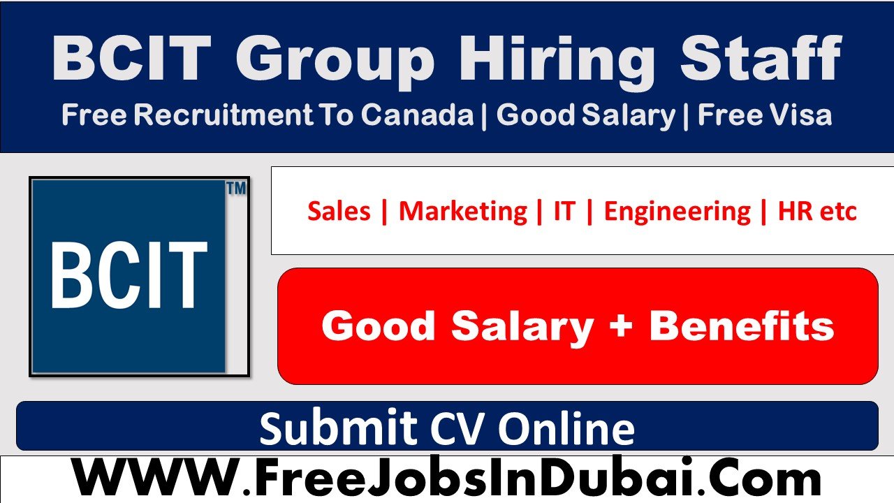 bcit careers Canada Jobs