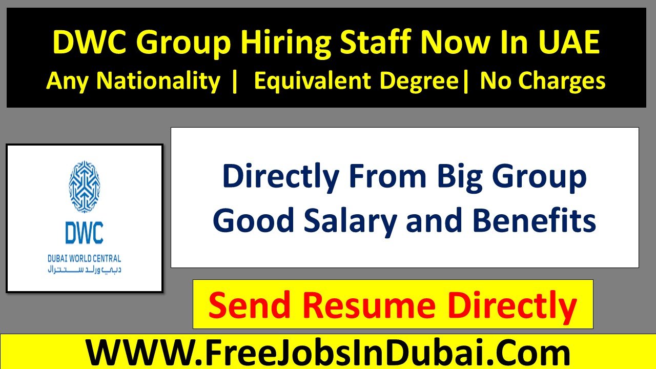 dwc careers Dubai Jobs