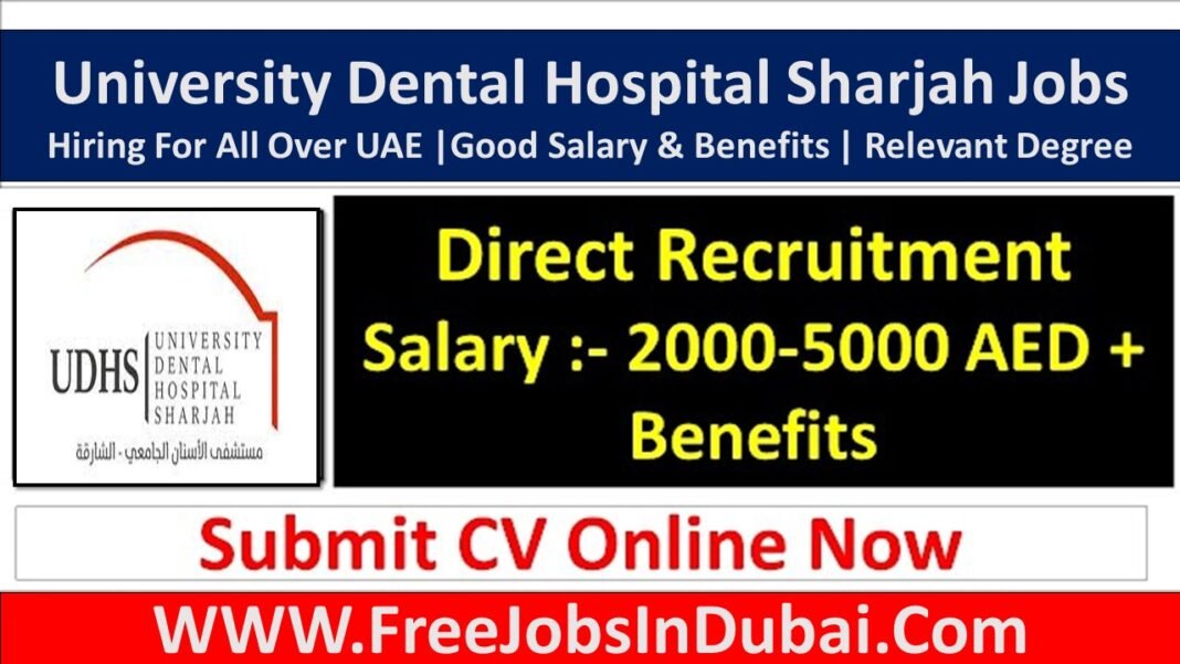 Sharjah University Dental Hospital Careers Jobs