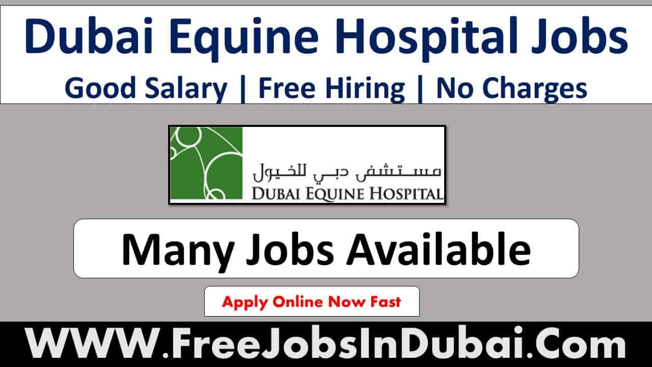 dubai equine hospital careers, equine hospital Dubai careers, dubai equine hospital UAE careers,