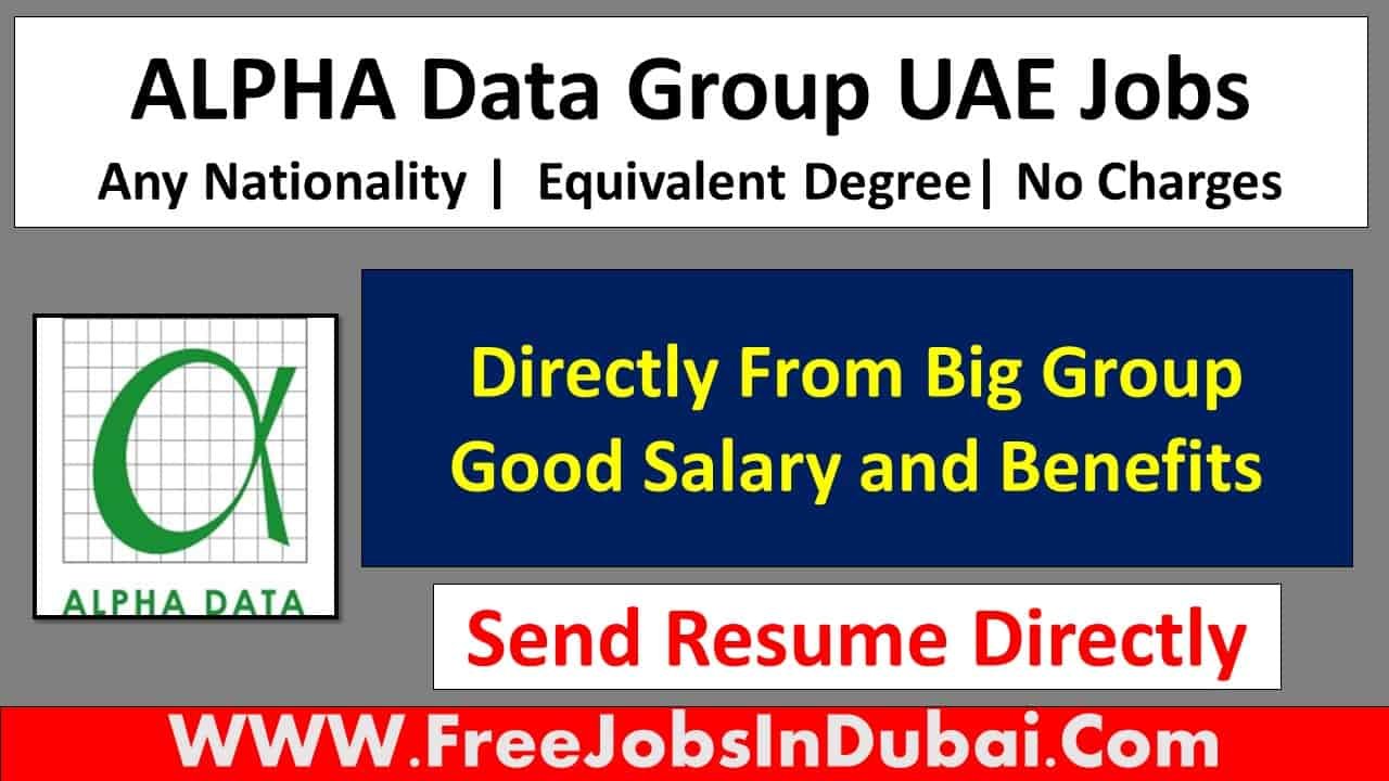 alphadata Career Jobs In Dubai
