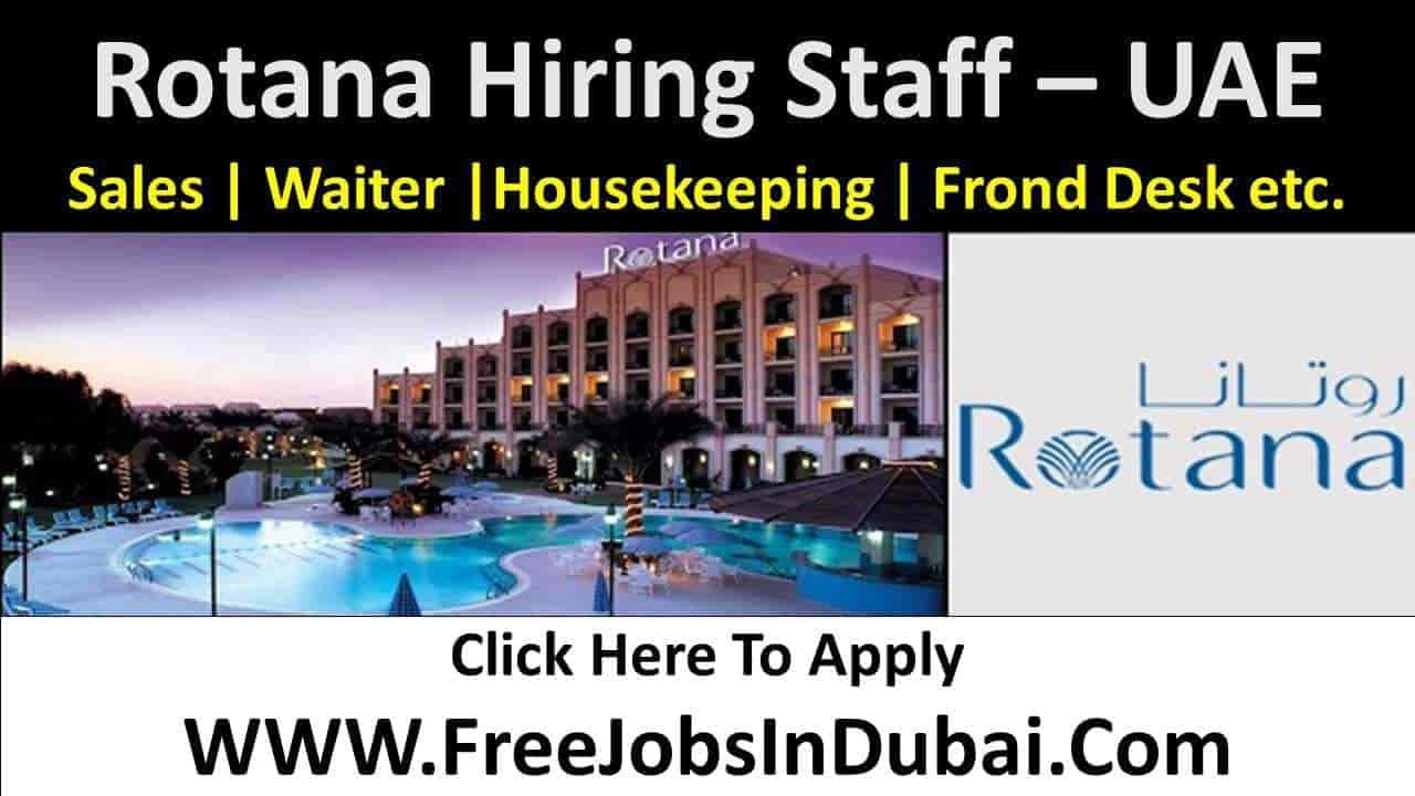 Rotana Hotel Jobs In Dubai