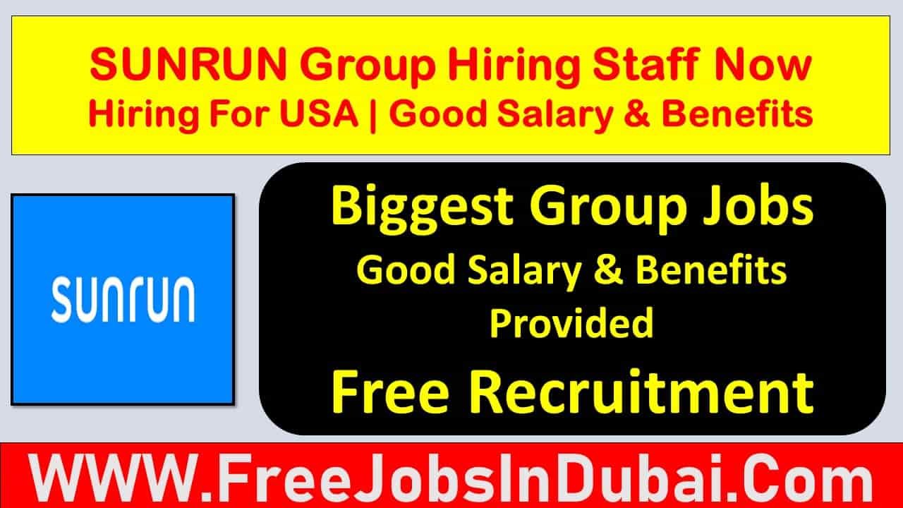 sunrun careers Dubai Jobs