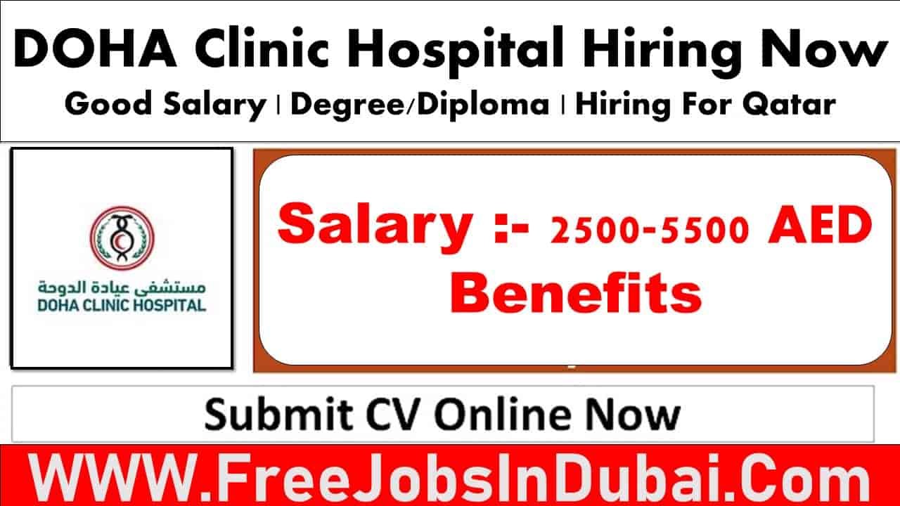 DOHA Clinic Hospital jobs in qatar