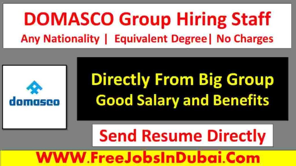 DOMASCO Qatar Careers Jobs Vacancies Available Now