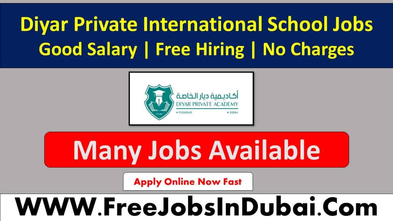 Diyar Private International School Jobs