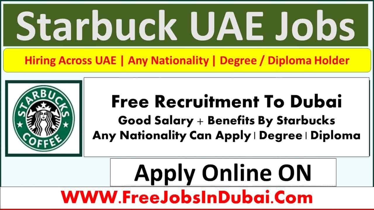 Starbucks career UAE Jobs