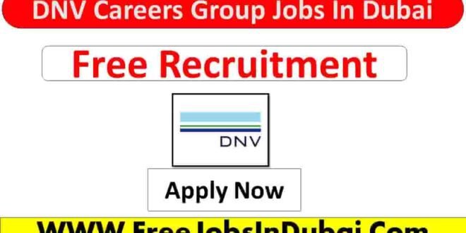 DNV Careers Dubai Jobs