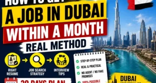 How To Get Jobs In Dubai With In Month