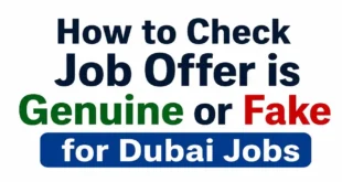 How to Check Job Offer is Genuine or Fake For UAE Jobs