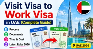 How to Convert Visit Visa to Work Visa in Dubai
