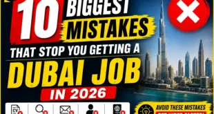 10 Biggest Mistakes That Stop You Getting a Dubai Job in 2026
